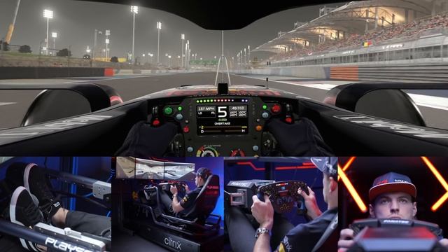 @citrix Virtual Lap: Max Verstappen laps the Bahrain International Circuit смотреть онлайн