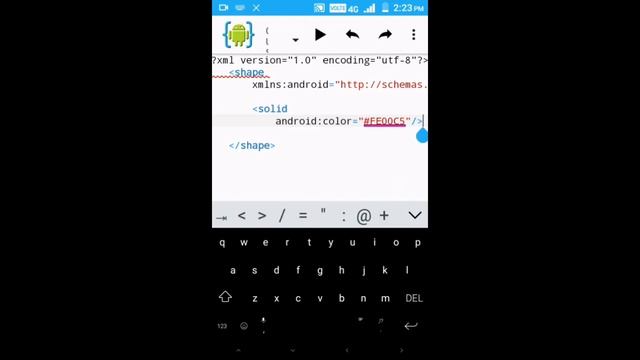 Custom button in AIDE. смотреть онлайн