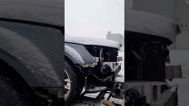 Audi A4 B9 ALLROAD.Незважаючи на погоду та проблеми на кордоні, доставляємо авто для ремонту. смотреть онлайн