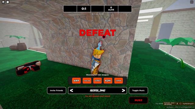 Only Using Knives In Roblox No Scope Arcade смотреть онлайн