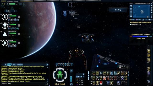 Star Trek Online - The Kobayashi Maru Event - With a Cruiser смотреть онлайн