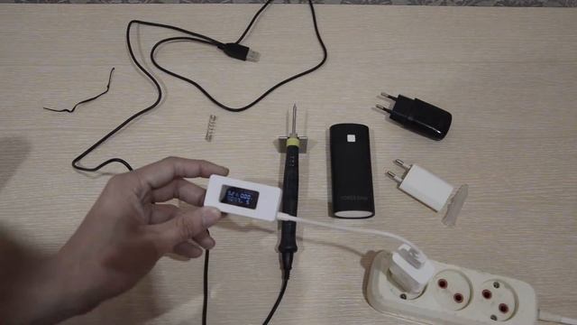 USB паяльник, обзор и тестирование usb soldering iron 5v 8w смотреть онлайн
