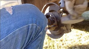 Тойота Королла покраска кожуха заднего тормозного диска+обрыв фишки датчика АБС