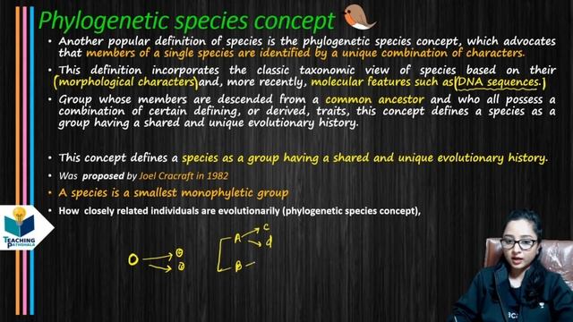 PHYLOGENETIC SPECIES CONCEPT || CSIR NET || GATE || JYOTI KUMARI смотреть онлайн