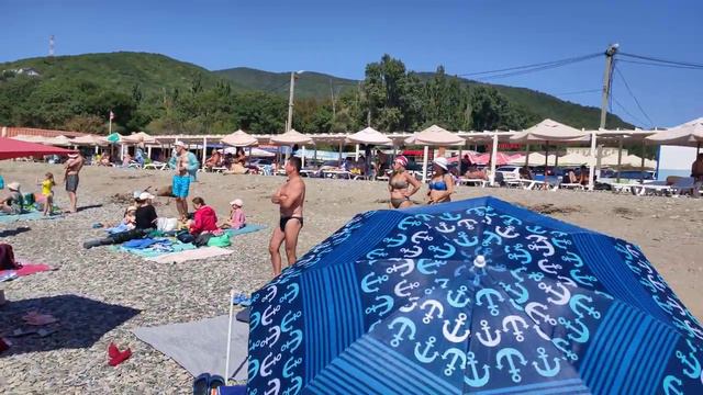 Кринница. Пляж.10сент.12:00. 3раз на море в этом году. смотреть онлайн