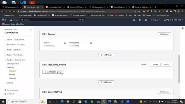 AWS CodePipeline - Custom Actions using AWS Lambda смотреть онлайн