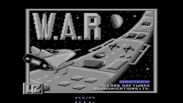 Byterapers - W.A.R Intro (English) By Kasper 1987 - C64 Demoscene