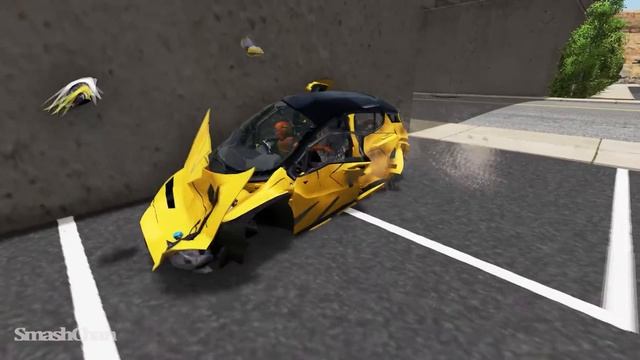 Traffic Crashes #41 - BeamNG DRIVE | SmashChan