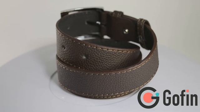 Темно Коричневый детский ремень RDR 6010