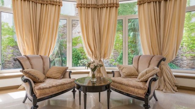 СТИЛЬНЫЕ ШТОРЫ В ГОСТИНУЮ 2022❤️FASHION CURTAINS 2022 смотреть онлайн