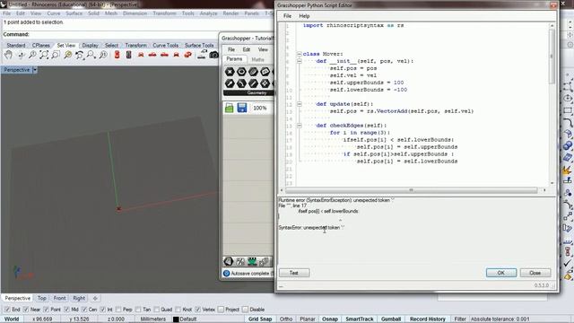 NOC Python Grasshopper: 15 Example 1.7 смотреть онлайн