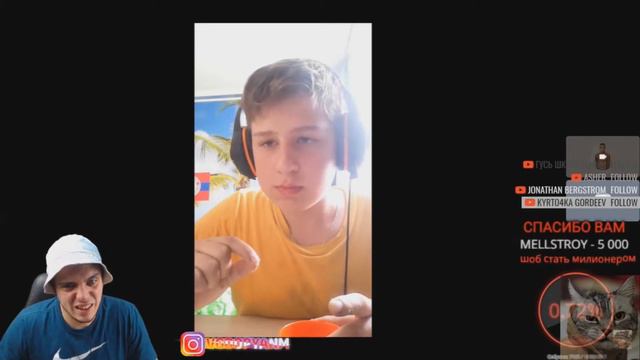 MAKI ASHER. Нарезка Видео челлендж. Треш! Съел 25 ОПАРЫШЕЙ! смотреть онлайн