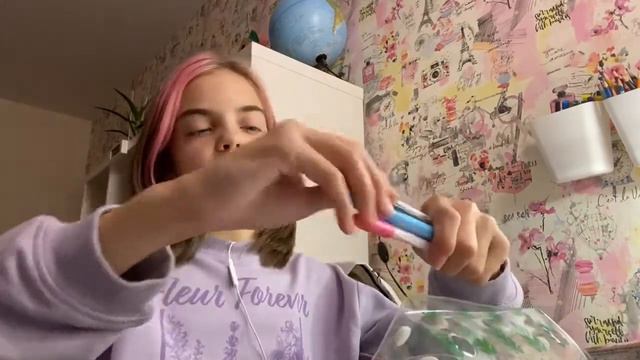 Собираю рюкзак в школу//6 Класс//nika.violet🏫💚