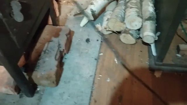 Растопка печки Везувий мини буржуйка, печь для дачи смотреть онлайн