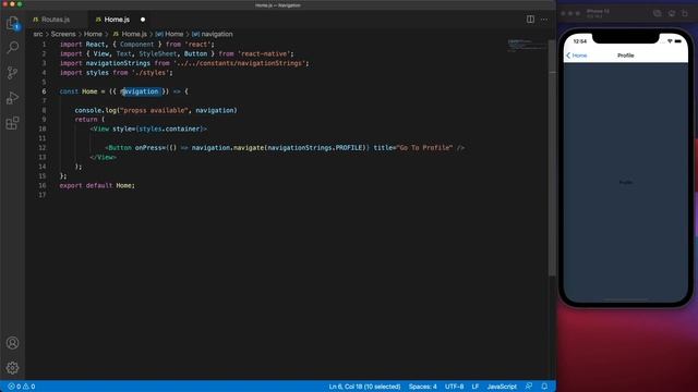 #2 How to navigate and pass data one screen to another screen React Navigation 6 || Gulsher Khan смотреть онлайн