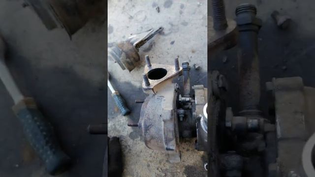 Турбина VW Sharan 1.9 TDI клин геометрии. смотреть онлайн