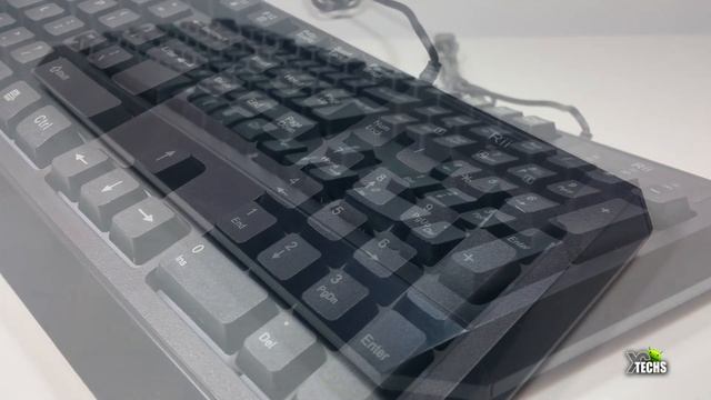 RiiTek RK300 Gaming Keyboard With 7 Color Backlit - Unboxing And Review смотреть онлайн