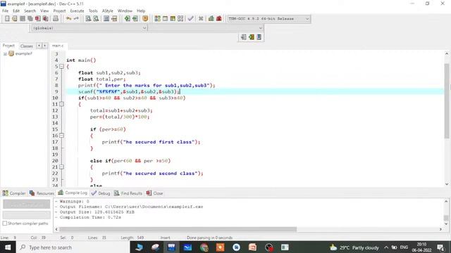 Control Structures in C Part-1 || Live-4 смотреть онлайн
