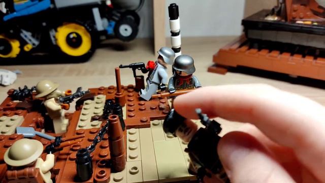 Lego самоделка 1 мировая WW1. смотреть онлайн