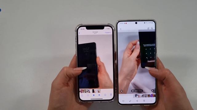Iphone 12 vs Samsung S21 Ultra / Сравнение камер смотреть онлайн