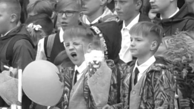 1 сентября. Школьная линейка. Горноуральский, школа №24 смотреть онлайн