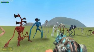 TREVOR HENDERSON CREATURES SIZE COMPARISON & FIGHT on Garry's Mod