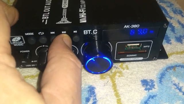 Digital Mini Amplifier Verstärker AK 380 смотреть онлайн