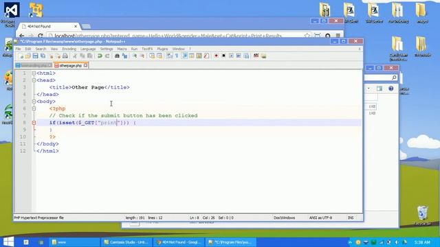 PHP: Form Handling смотреть онлайн