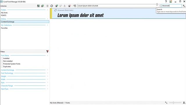 CorelDRAW Graphics Suite X8 - Corel Font Manager (Part 1) смотреть онлайн