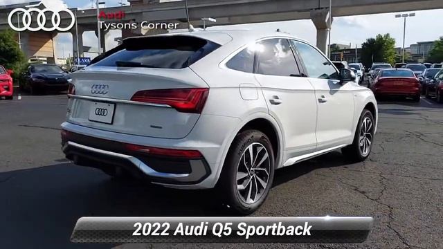 New 2022 Audi Q5 Sportback S line Premium Plus, Vienna, VA 22A0706 смотреть онлайн