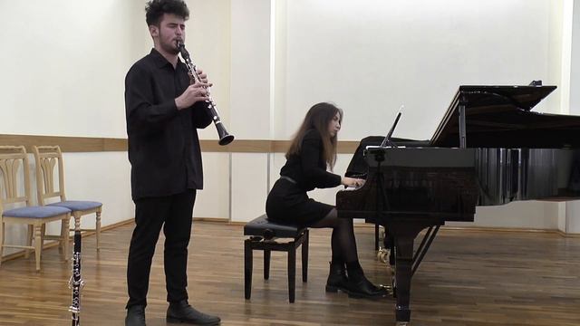 Henri Rabaud | Solo De Concours, Op.10. Firdavs Yuldoshbekov - Clarinet, Darya Tses - Piano