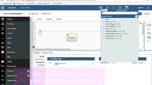 IBM BPM: Invoking REST services смотреть онлайн