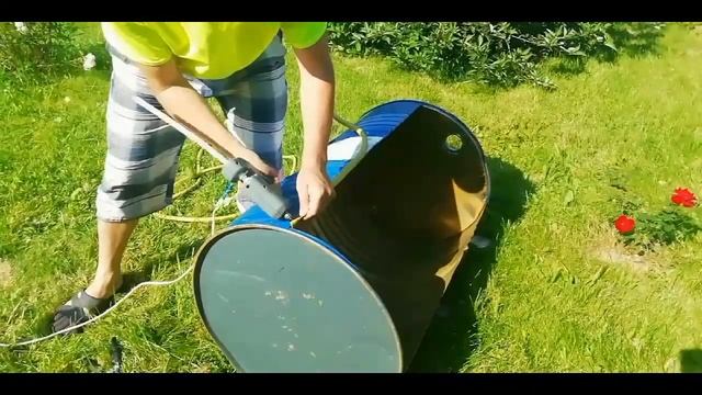 Лодка своими руками из железной бочки смотреть онлайн