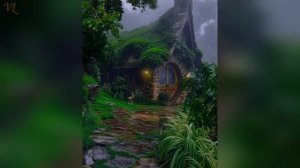 Дождь☔🌂Домик в лесу 🌲