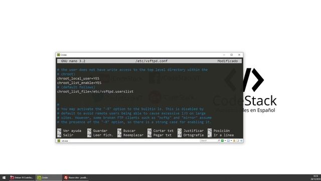 29 - Configuración de FTP con Usuarios [GNU/Linux - Debian 10] смотреть онлайн