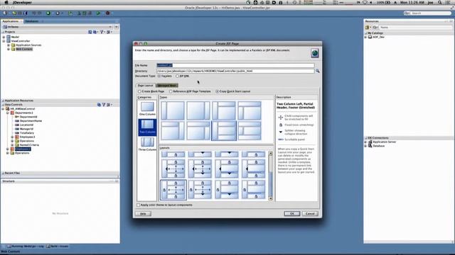 Oracle ADF - Episode 2: Create an ADF Faces Page with Data Bindings смотреть онлайн