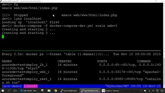 Getting started developing with Docker and Containers смотреть онлайн