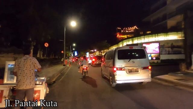 Kuta Bali At Night   | How Is It Now..??? Planning To Visit Kuta Bali Soon...???