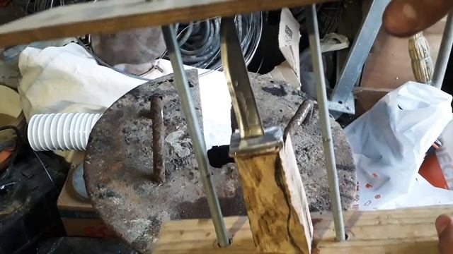 Как сделать НОЖ своими руками в домашних условиях (полный процес) самодельный нож без ковки смотреть онлайн