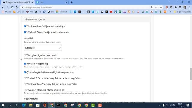 Web 2.0 Araçları | H5P Moodle Lumi Nedir ? Lumi Kurulumu Kullanımı ?