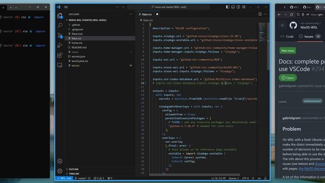 Tutorial: VSCode Remote Development with NixOS on WSL2 ❄️ смотреть онлайн