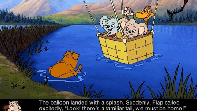 Blinky Bill's Extraordinary Balloon Adventure (1997) [PC, Windows] Longplay смотреть онлайн