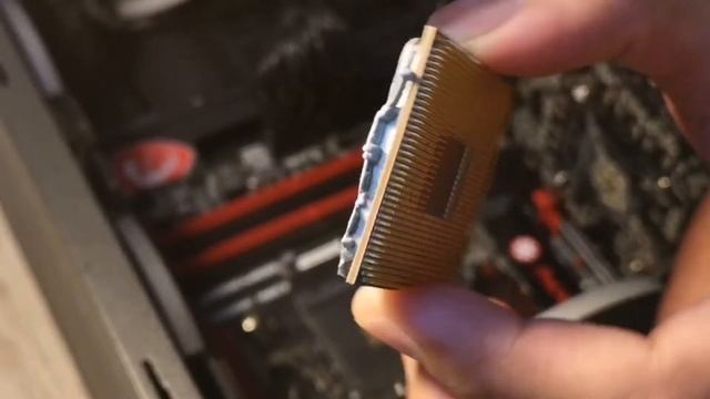 Changing Thermal Paste on Ryzen 2700x processor смотреть онлайн