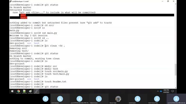 GIT-Day-3 || Git commands in details || Git Merge смотреть онлайн
