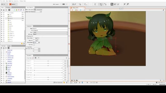 Live 2 d Туториал ч1. Деформеры смотреть онлайн