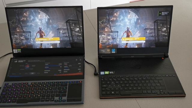 ASUS Zephyrus ROG Duo G550 vs ASUS Zephyrus ROG GX531 with RTX2080 смотреть онлайн
