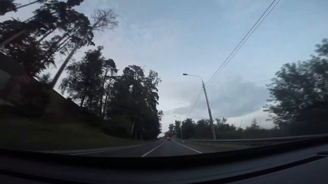 Подушкинское шоссе от Одинцово до Рублевки. смотреть онлайн