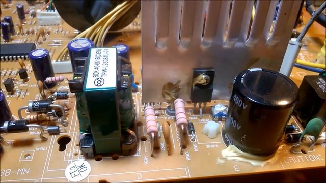 Что взять с платы ЭЛТ монитора смотреть онлайн