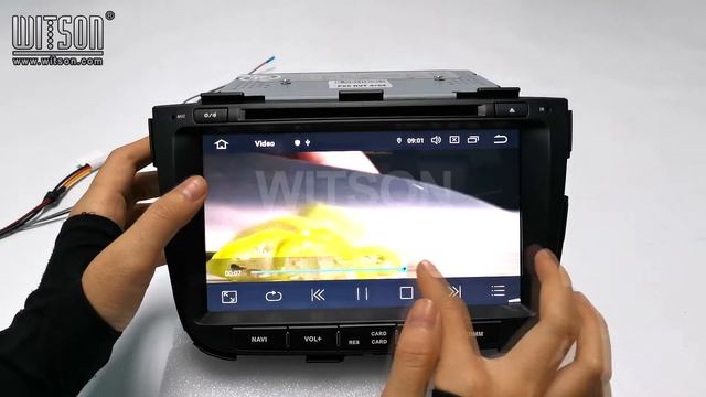 Android 10 For KIA SORENTO 2013 (W2-RVT5759) смотреть онлайн