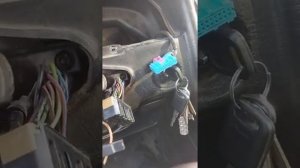 как поменять замок зажигания на Ауди 80 б3 1991 года